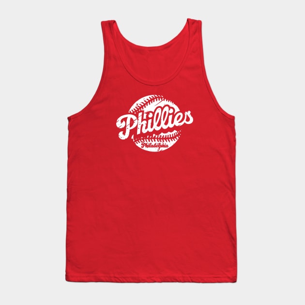 Phillies Classic Vintage Tank Top by Throwzack